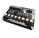 Synth:bit – 16‑Note Micro:bit Synthesizer Keyboard Module with OLED Display, Battery Pack & Audio Jack, Lego‑Compatible Base, Matrix Inputs, Jumper Pins for Expansion