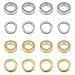 UNICRAFTALE 60pcs 2 Colori 6mm Perline Distanziali Rotonde Piatte 304 Perline Sciolte in Acciaio Inossidabile Perline Distanziali con Foro Piccolo Perline Color Oro E Acciaio Inossidabile Trova