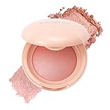 PHOFAY Luminous Blush Powder-Multi-Use Formula, Ultra-Fine & Smooth, Longer-Lasting Wear with Natural Luminous Glow (04#)