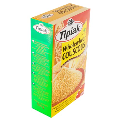 Cuscuz Integral Sêmola de Trigo Duro Tipiak Caixa 500g