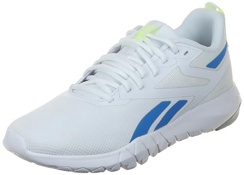 Reebok FLEXAGON Force 4 Footwear White/Kinetic Blue/Digital Lime Male Training Shoes