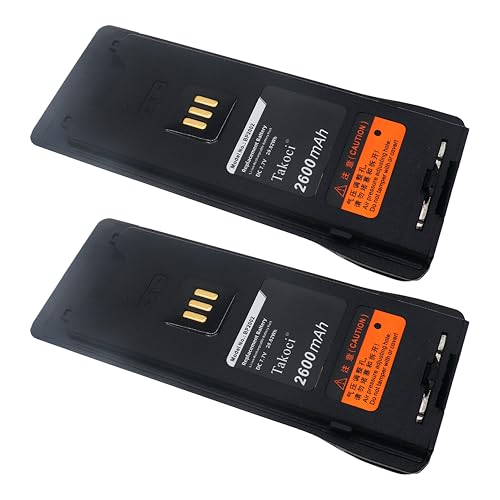 2 Packs Replacement Battery for BL2002 BP2002-7.4V 2000mAh Li-ion Two-Way Radio Battery, Compatible with HP600 HP680 HP605 HP685 HP602 HP682 Walkie-Talkie
