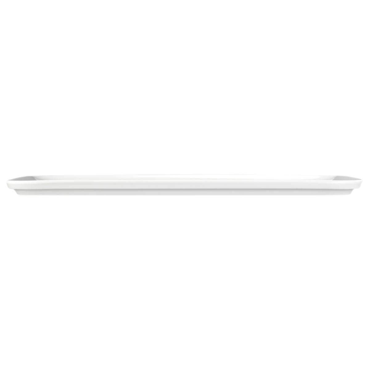 Seltmann 001.711704 5304 Modern Porzellan Servierplatte mit Deckel, Eckig, No Limits Dekor, Weiß, 36cm Length, 24cm Width