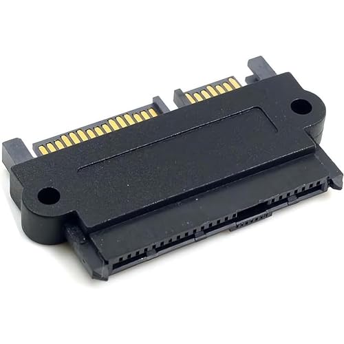 SIMPLETEK Adaptateur SAS SFF-8482 vers SATA 7+15 broches | Connexion fiable pour HDD SAS vers les contrôleurs SATA compatibles SAS