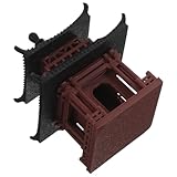 Options d'exposition polyvalentes : convient aux ornements de pavillon d'aquarium, aux statues miniatures de maison de poupée et aux figurines de jardin asiatiques. cette pièce s'intègre parfaitement dans les aquariums, les étagères ou les espaces extérieurs, et peut également servir de décoration pour des bâtiments anciens miniatures ou des pavillons chinois