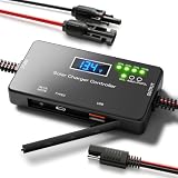 12V 20A PWM Solar Charge Controller with LCD for LiFePO4 AGM Gel Battery