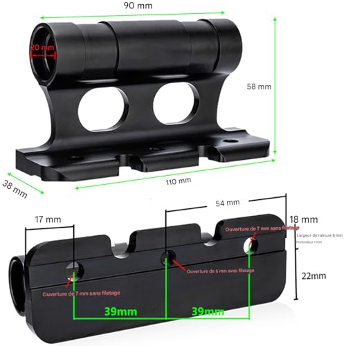 Accessoires de montage pour porte-bagages arrière de vélo - 5