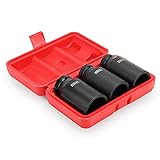 Aplicación: El kit de enchufes de impacto de accionamiento está especialmente diseñado para quitar tuercas de ruedas de automóviles; Es eficaz para prevenir el deslizamiento y la distorsión.