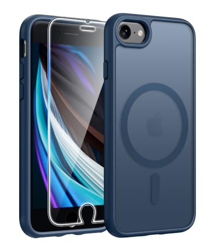 Image of FNTCASE for iPhone SE Case 2022(3rd) /2020(2nd), iPhone 8 /7 Case, Blue