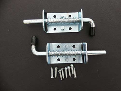 Buy Spring Loaded Latch Bolt for Sheds, Trailers, Basement Doors, Gates ...
