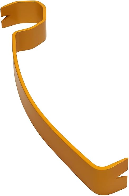 TOLSEN 15 Pry Bar PATENT PENDING Hexagon Shaft Design for Tight Spaces & Leverage, Heavy Duty Nail Puller & Trim Removal Tool, Precision Crowbar for Construction, Demolition, Carpentry Use