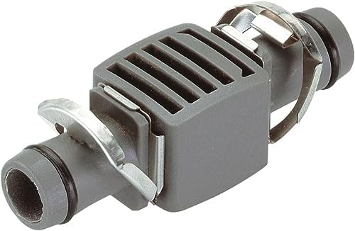 Gardena Micro-Drip system łącznik 4,6 mm (3/16"): Łącznik z tworzywa sztucznego do przedłużania rury rozdzielczej systemu Micro-Drip (8337-20)