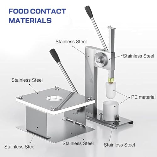 Baozi Maker Machine - łatwa w użyciu prasa do ciasta i 3 formy do domowych bułek gotowanych na parze, gyoza, dim sum