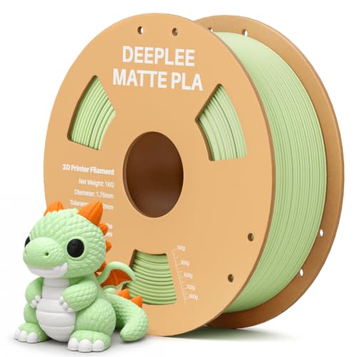 DEEPLEE Matte PLA Filament 1.75mm Mint Green 1kg