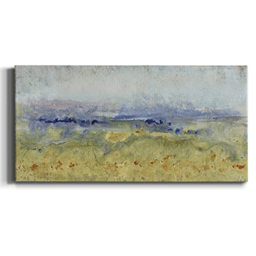 Renditions Gallery Canvas Nature Wall Art Modern Decorations Paintings Vibrant Faded Terrain Glam Romantic Abstract Artwork Wall Hanging Prints for Bedroom Office Kitchen - 20"x40" -LT515