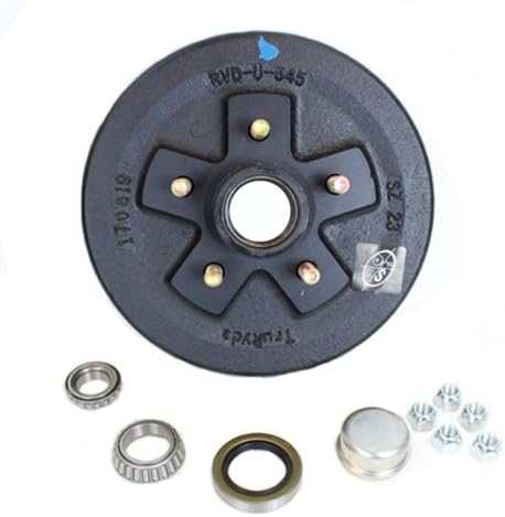 Southwest Wheel 5-hole, 4.5" Bolt Circle Brake Drum for 3,500 lb. Axles