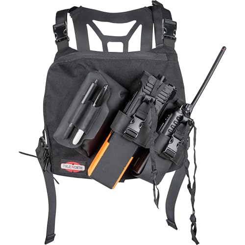 True North Gear Dual Universal Radio Chest Harness for Wildland Firefighting NFPA1977 Certified