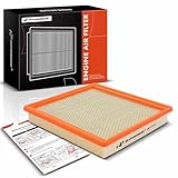 A-Premium Engine Air Filter Compatible with Chevrolet Colorado & GMC Canyon, 2015-2022, 2.5L 2.8L 3.6L, Flexible Panel, Replace# 23248945