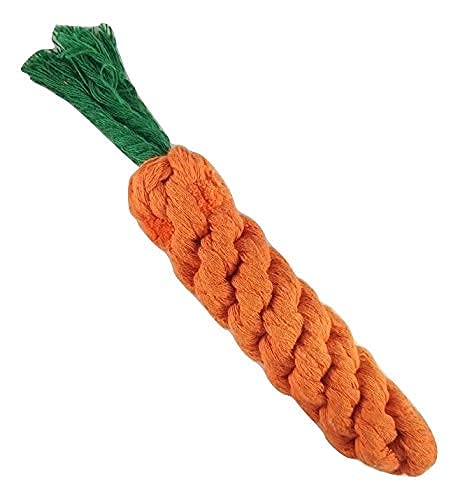 Pet Guard Carrot Rope Dog Toy, Dental Chew Biting Teething Dog & Puppies Toys (B09TVZS7DF) Amazon Price History, Amazon Price Tracker