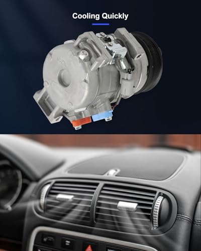 ECCPP A/C Compressor with Clutch 2010-2020 Fit for Toyota 4Runner 4.0L 2007-2014 Fit for Toyota Tundra 4.0L AC Compressor