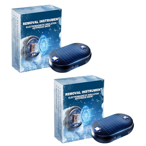 Produktbild von Elektromagnetischer Schneeschmelzer Kinetische Molekularheizung Generisches Anti-Frost Elektromagnetisches Auto-Enteisungsgerät – Solarbetrieben, Tragbar & Super Effektiv Gegen Eis & Schnee (4 Stück) Antifrost Gerät Enteiser Auto