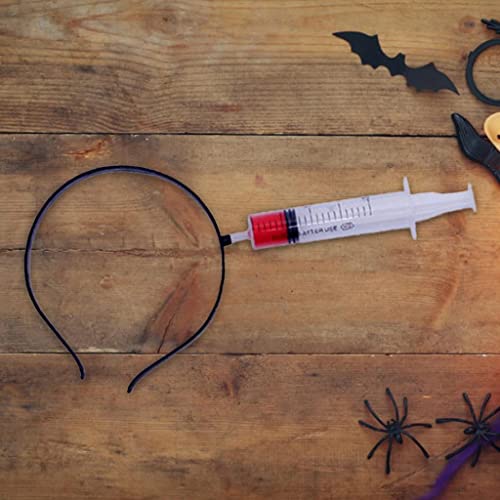 shamjina Halloween Horror Headbands Maquiagem Assustador Grampos de Cabelo Através Da Cabeça Brinque
