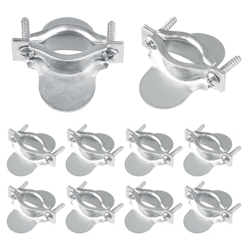 10 Sets Heavy Duty Strain Relief Clamp for Dryer Cord - Secure Electrical Connection, Prevent Pulling, Sideways & Stretching Damage, 2-Piece Clamp Kit for Dryer Machine (10 Pack)