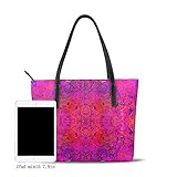 4. Modisches Design, Sehr Geeignet Für Freizeit, Shopping, Party, Schule, Arbeit Oder Reisen. Darüber Hinaus Kann Es Auch Handys, Bücher, Brieftaschen Usw. Speichern. Das Einzigartige Design Ist Sehr Schön, Und Es Ist Auch Die Beste Wahl Für Freunde / Familie / Mädchen / Frauen / Freundinnen.