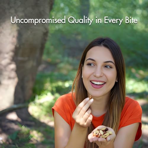 Image of Gourmia Premium Brazil Nuts 200g, Superfood, Brazilian Nut without Shell, Healthy Crunchy Protein Snack, Rich in Dietary Fibre