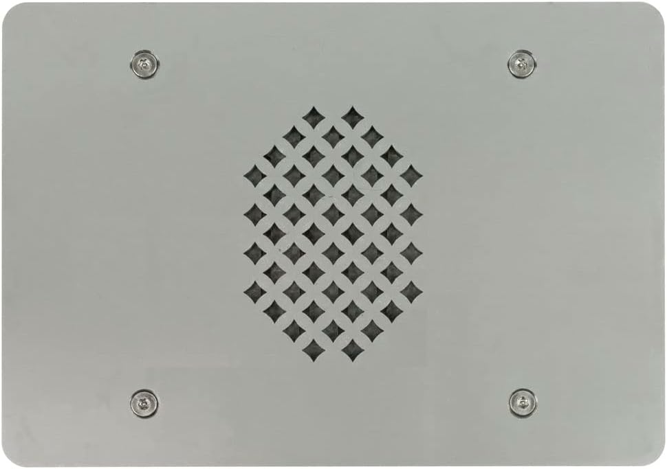 Lowell VRI-3G-4525 Vandal-Resistant Intercom Station, 3-Gang, SS, 45 Ohm, 25V Transformer