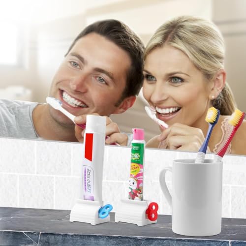 Bujingyun 3 x Zahnpasta-Quetscher, Gemischte Farbe