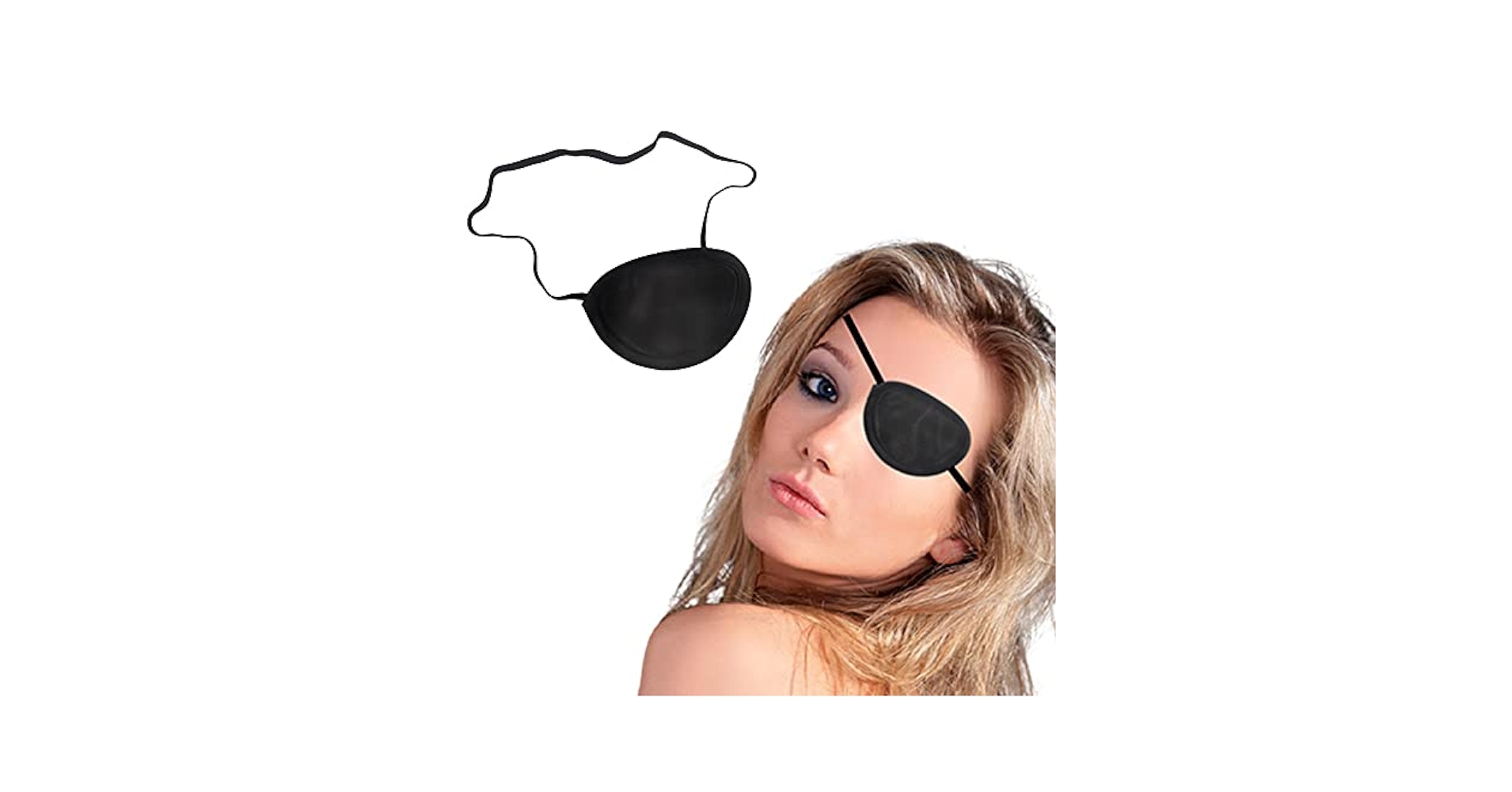 Amazon.com: Xianglangsuccess Monocular Black Eye Patch