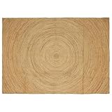 【Dimensions généreuses】 Avec son design rectangulaire spacieux, ce tapis est là pour couvrir une bonne partie du sol. Son aspect large est parfait pour définir des zones dans des espaces ouverts. Il ancre les meubles et crée des points de focalisation sans surcharger la pièce.