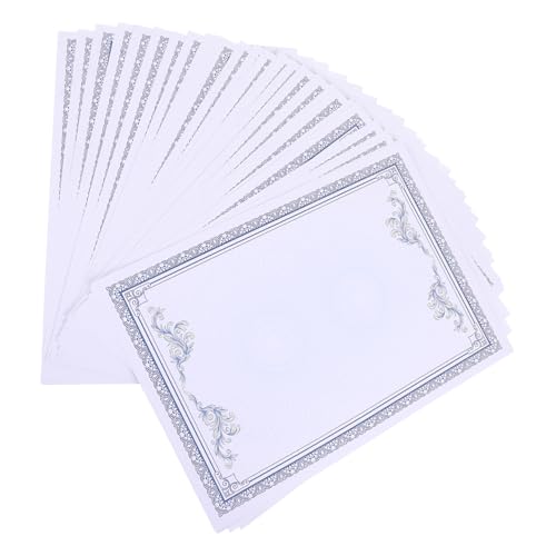 Papier pour certificats vierge afin de créer vos récompenses administratives