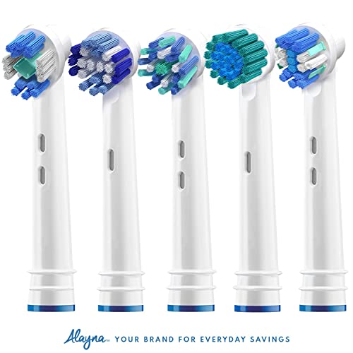 Replacement Brush Heads Compatible with Oral B Braun –20 Pack of 4 Sensitive, 4 Floss, 4 Precision, 4 Cross, 4 Polishing- Fits Oralb Electric Toothbrush 7000 Pro 1000 9600 Kids Action Etc. - Thumbnail 3