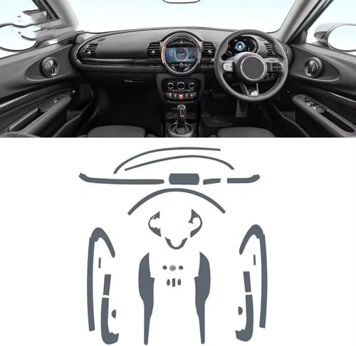 Protection console centrale Mini Clubman solution efficace contre les rayures de clés 18-23 - 3