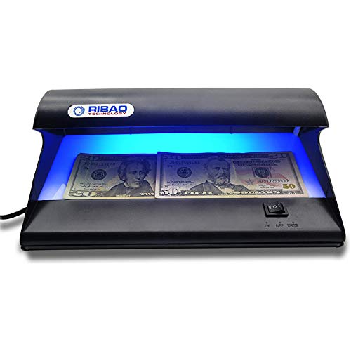 Ribao Sld-16 Bill Detector With Uv And Watermark Counterfeit Detection, Money Checker, Id Card/Passport Identification And Verification, Business And Office Use #TOP1