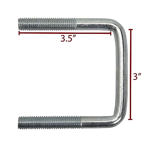 Extreme Max 3001.0081 High Mount Spare Tire Carrier for 5 & 6-Hole Tires Up to 16" - Black by Extreme Max - Image 5