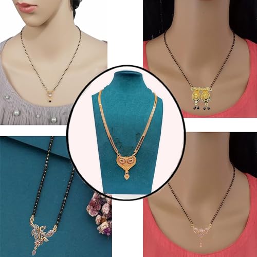 Modern Mangalsutra Combo Pack 5 sets