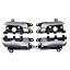 Front Rear Lh Rh 4pc