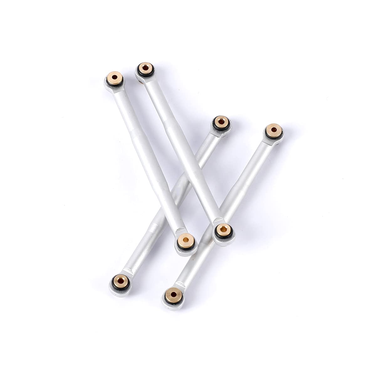 ZXYRC Aluminum Steering Links Set For Axial SCX24 1/24 RC Crawler - Upgrades For AXI90081, AXI00001, AXI00002, AXI00004
