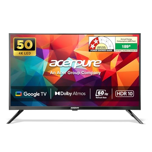 Image of Acerpure 127 cm (50 inch) Swift Series UHD LED Smart Google TV AP50UG51ASFTD Model (Black)
