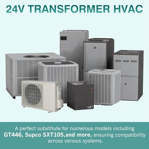 4011f-3 120v to 24v transformer 40va compatible with furnacehvac equipment 24 volt transformer for hvac furnace 40va