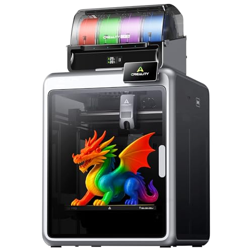Creality K2 Pro Combo (A) 3D Printer, Multi Color 3D Printing with CFS Dual Al Camera 600mm/s, High-Speed Auto-Leveling, Creality 3D Printer, Build Volume 300 * 300 * 300mm