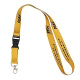 Desert Cactus Alabama State University Lanyard ASU ALASU Hornets HBCU Car Keys ID Badge Holder Keychain Detachable Breakaway Snap Buckle (Yellow)
