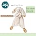 Mary Meyer Lovey Soft Toy, 13-Inches, Oatmeal Bunny