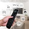 SofaBaton U2 Universal Remote (with Backlight), All-in-One Smart Universal Remote Control with Customized APP for TV/Soundbar/DVD/Blu-ray/Projector and More, Macro Buttons & Extended Infrared Range