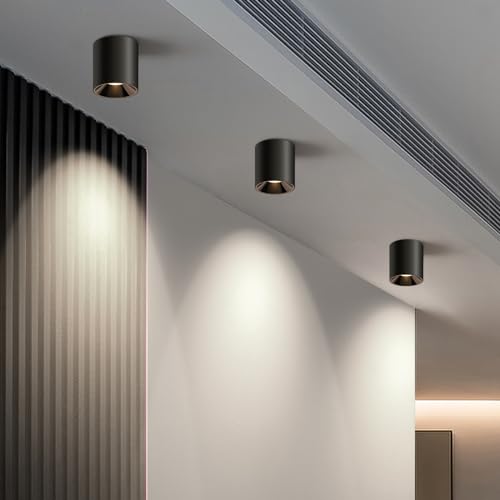 Modern LED Ceiling Light Fixture Flush Mount COB 20W 4000K