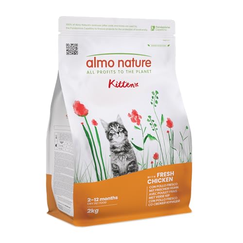 Croquettes Holistic pour chaton Almo Nature - 2kg - chat,