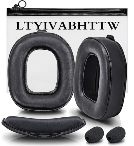 A40 TR Almohadillas para Orejas - Almohadillas Compatibles con Astro Gaming A40 TR Auriculares Inalámbricos - Partes de Repuesto a40 tr / Accesorios a40 / Banda para la Cabeza / Espuma para Micrófono miniatura 1